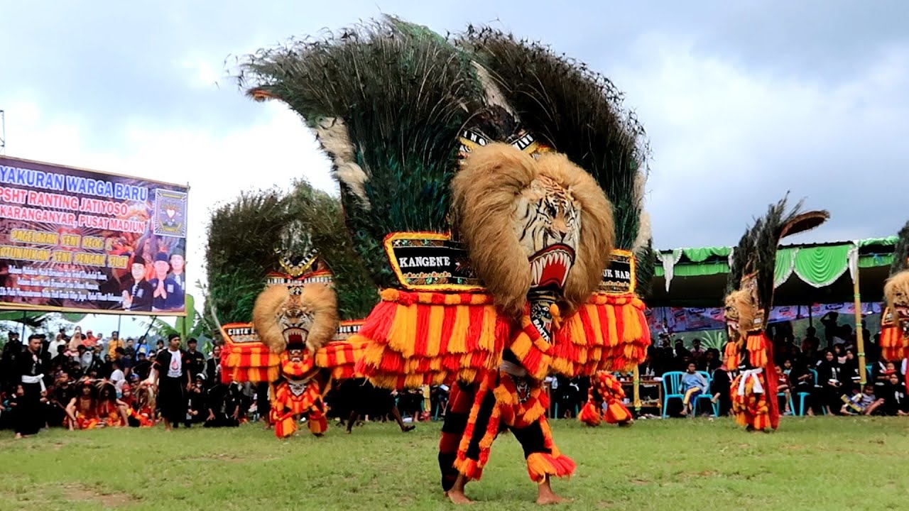 MUNCULNYA REOG PONOROGO TERBESAR GEGERKAN JATIYOSO KARANGANYAR
