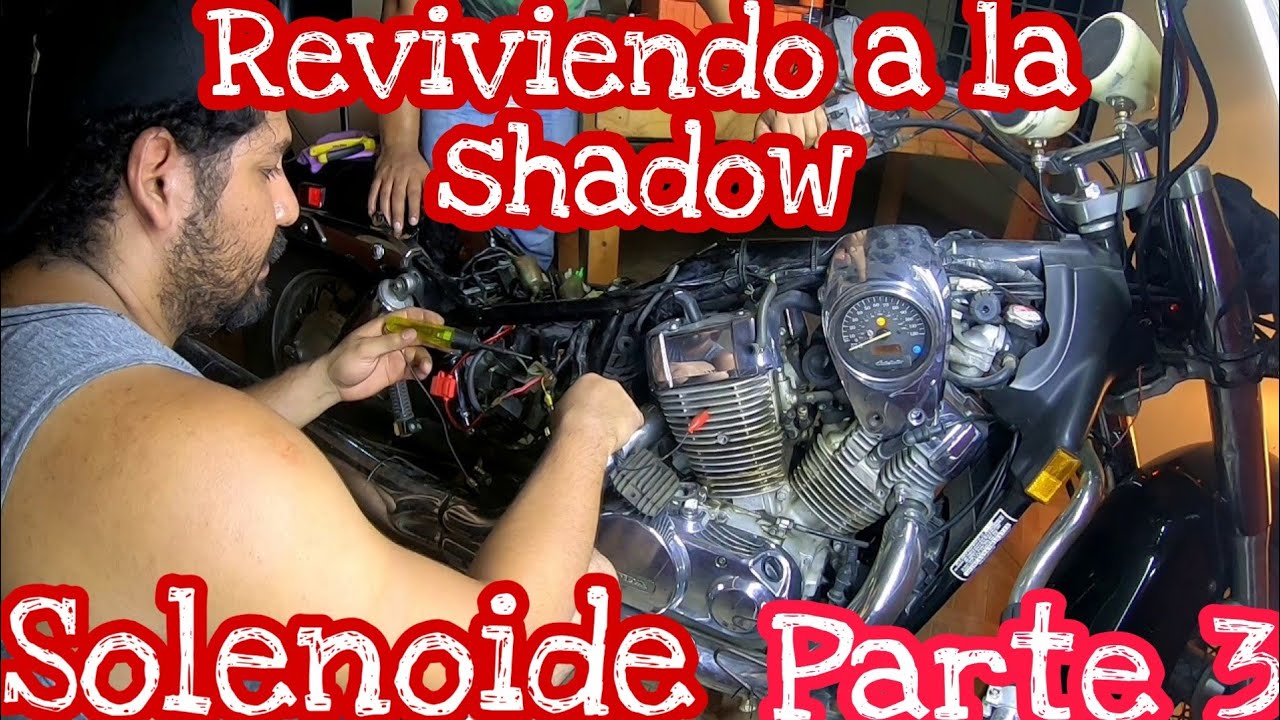 FALLO ELECTRICO \\ SOLENOIDE HONDA SHADOW PARTE 2