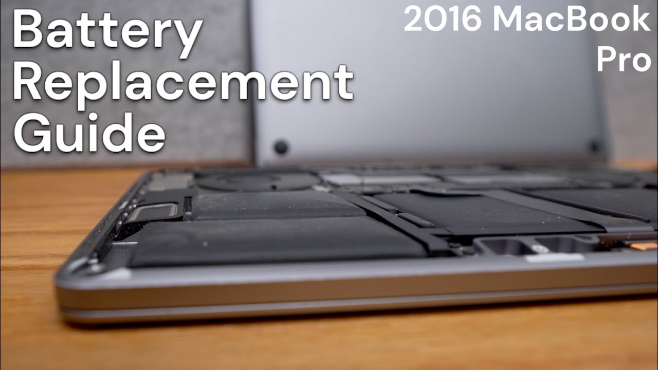 Замена аккумулятора | MacBook Pro 15
