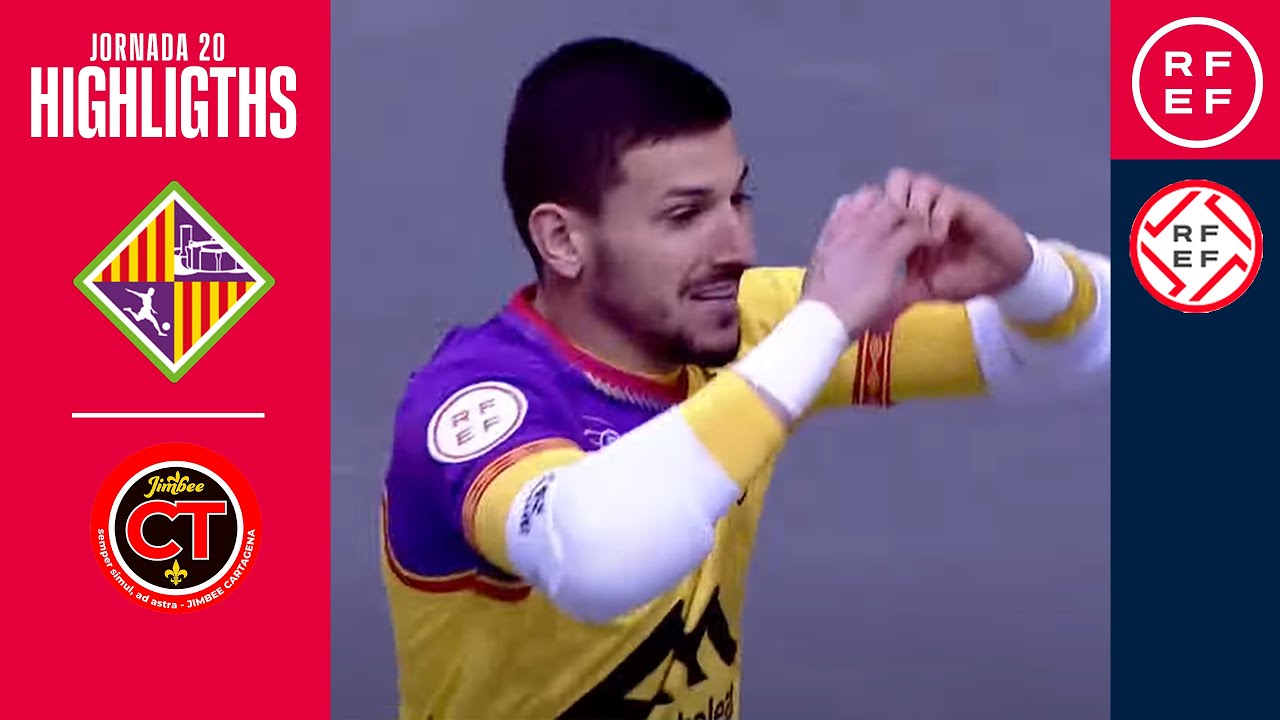 Resumen #PrimeraDivisiónFS | Mallorca Palma Futsal 5-1 Jimbee Cartagena | Jornada 20