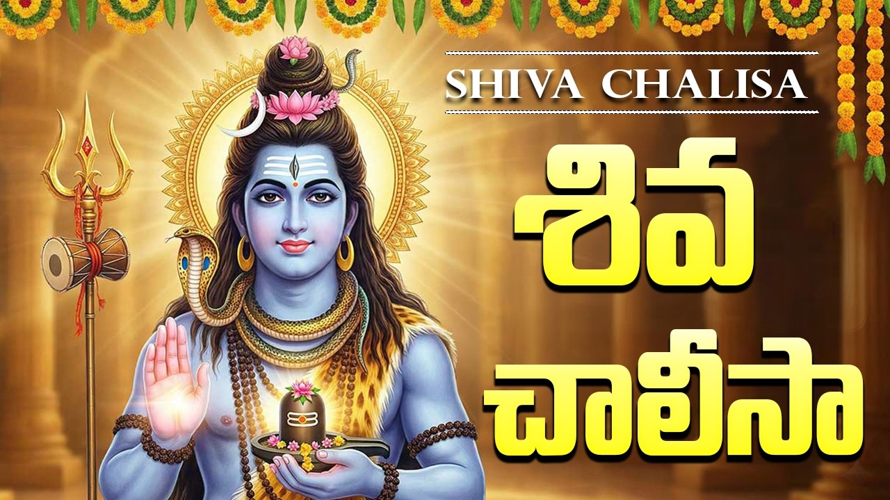 ఈ సోమవారం శివ చాలీసా వింటే సౌభాగ్యం, ఐశ్వర్యం కలుగుతాయి | Shiva Chalisa Telugu | Shiva Bhakti Songs