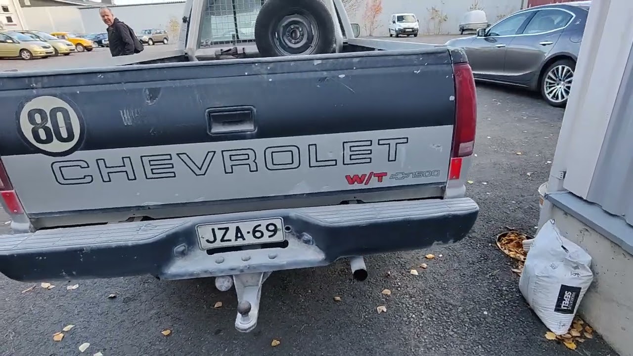 CHEVY FLEETSIDE 4.3 EFI V6 @ahmotorsfinland