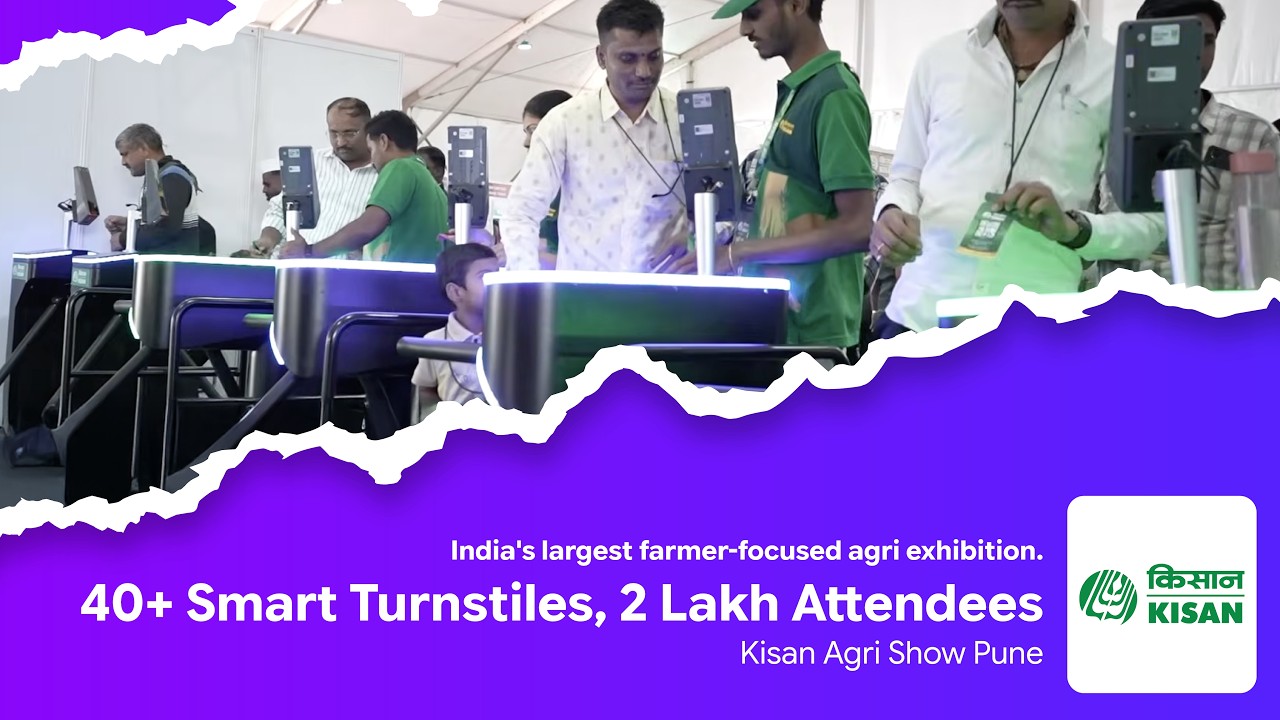 How Dreamcast Streamlined India’s Largest Agri Show Pune | Kisan Case Study | #dreamcast #eventtech
