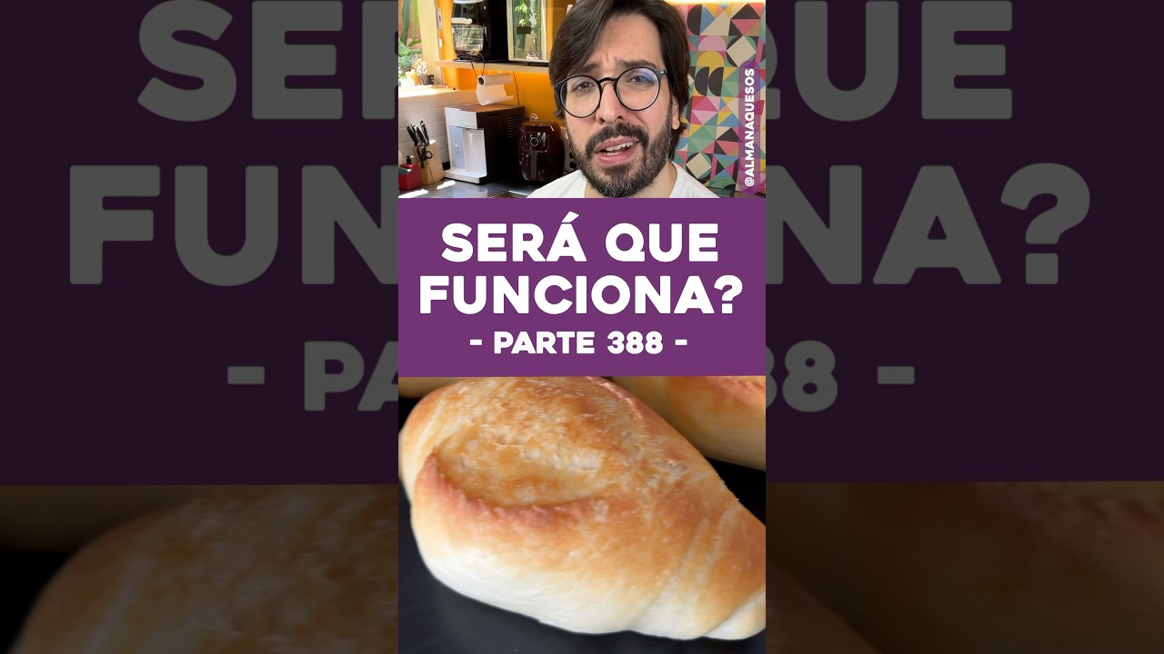 TESTE: P&atilde;o Franc&ecirc;s Caseiro