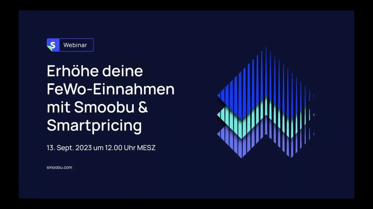 [DE] Erhöhe deine FeWo Einnahmen mit Smoobu & Smartpricing