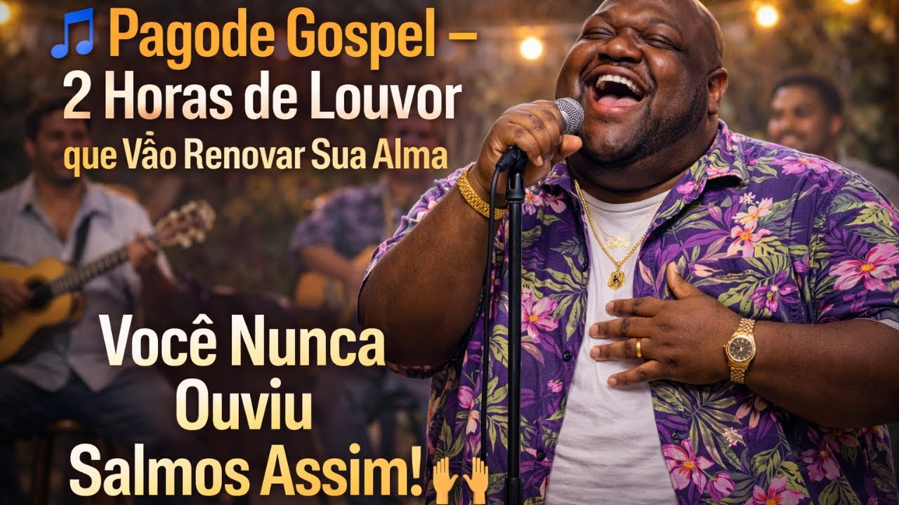 Pagode Gospel – 2 Horas de Louvor que Vão Renovar Sua Alma | Você Nunca Ouviu Salmos Assim!