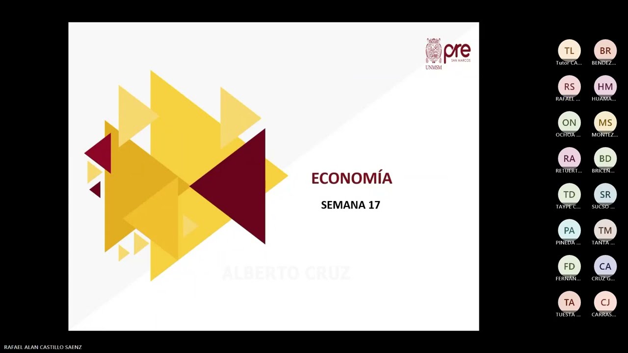 Economía - Semana 17 - Pre San Marcos Ciclo 2025-II (Nuevo Ciclo)