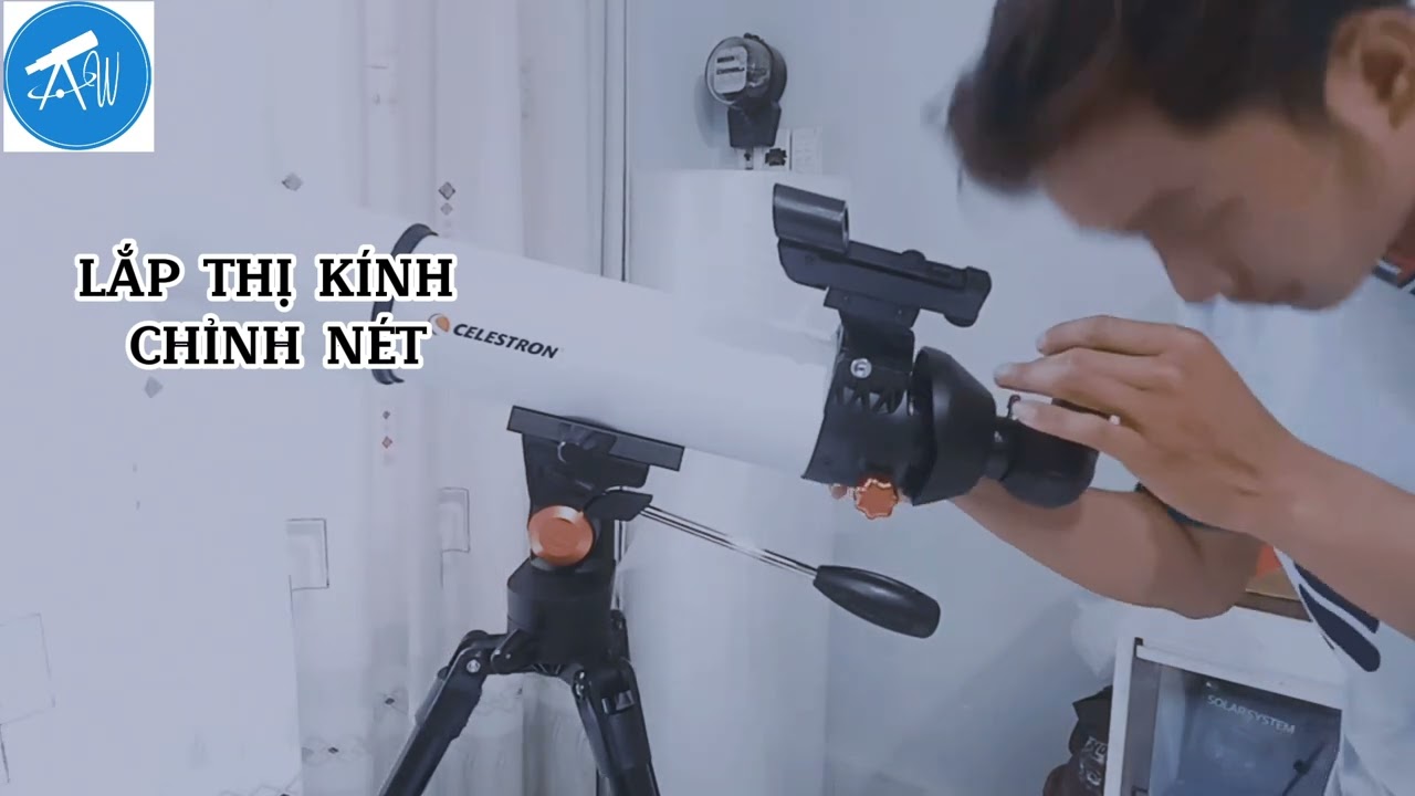 Hướng dẫn lắp ráp kính thiên văn Celestron SCTW80