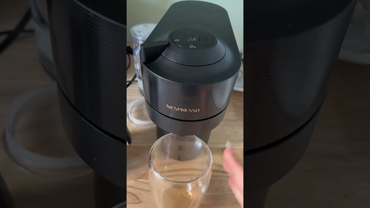 ☕️Coffee Hack!Transform your Nespresso coffee pod into a double shot espresso! #coffeehacks