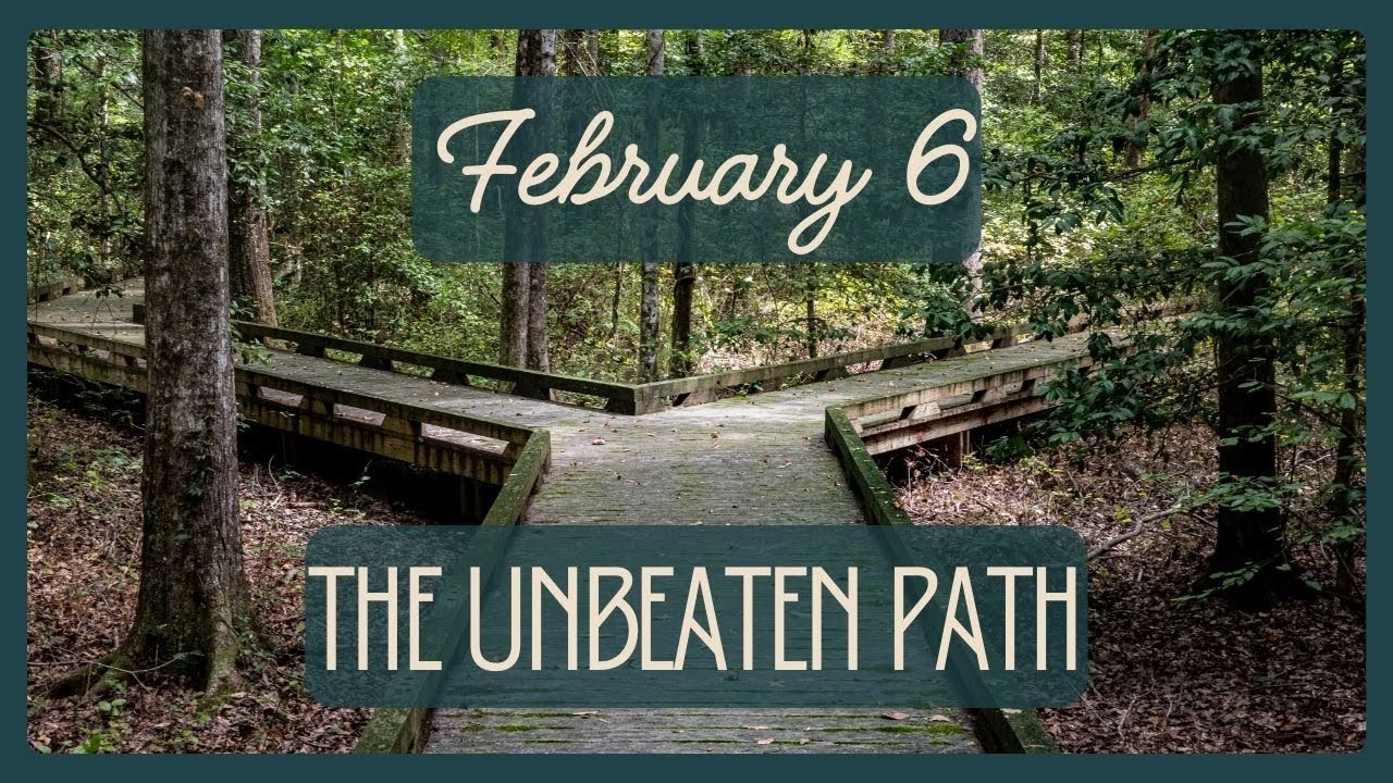 February 6  Off the Beaten Path, Surrender, & Losing Yourself | Devotions for Deconstructing