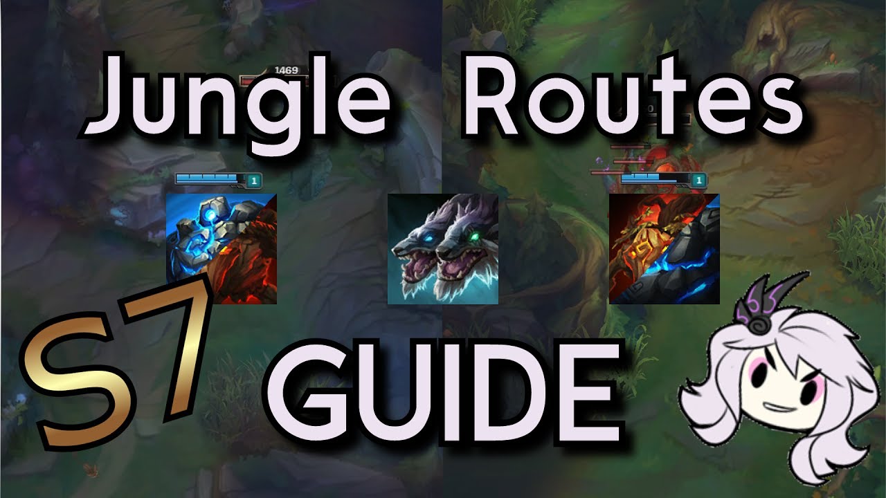 Jungle Routes for Season 7 League of Legends [Guide][Jungle][Beginner]