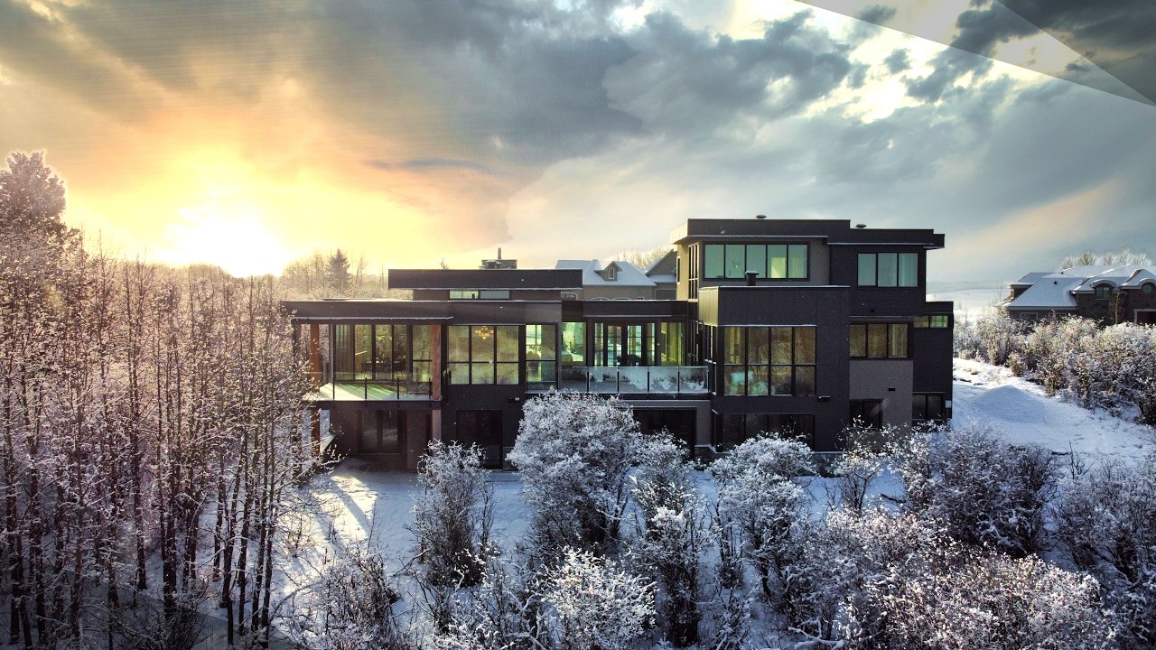 Inside a $3,000,000 Luxury Designer Acreage in Calgary's Silverhorn! - Million Dollar Property Tour
