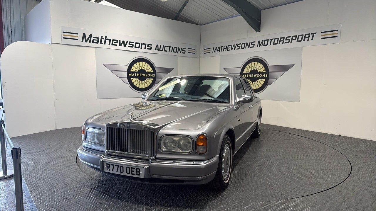 1998 ROLLS ROYCE SILVER SERAPH AUTO | Mathewsons Classic Cars | Аукцион: 24, 25 и 26 июня 2026 г.