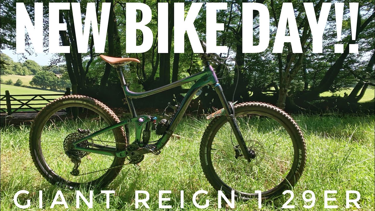 NEW BIKE DAY! - Giant Reign 1 29er - this things a weapon!