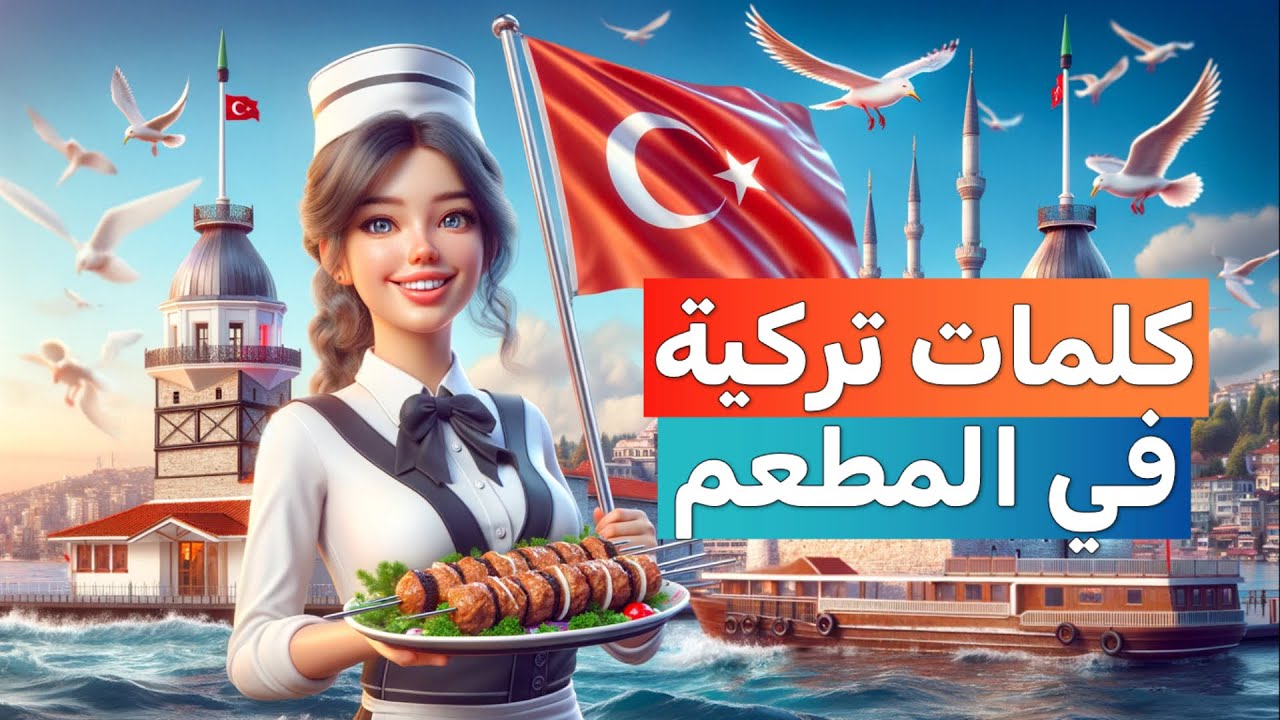 أهم الكلمات التركية المستخدمة في المطعم والمقهى 🍔 كلمات تركية مترجمة للعربي