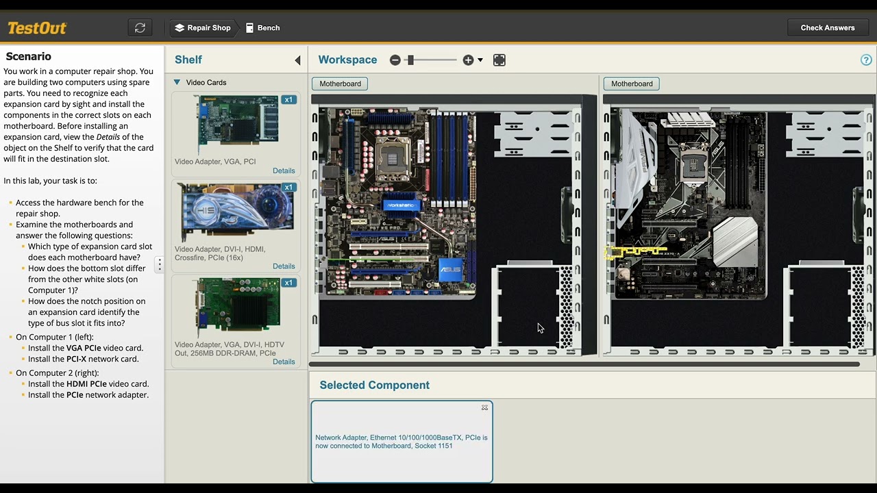 3.11.4Install Expansion Cards