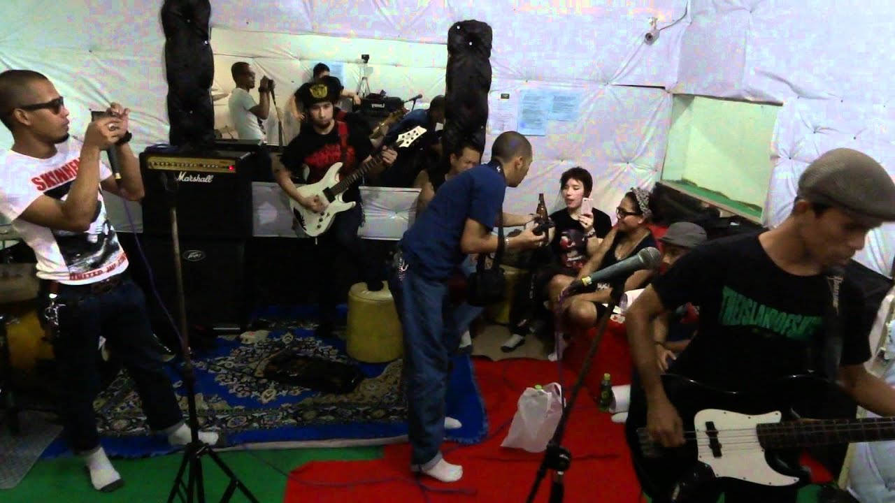 THE BOTOX 20120411 session with their friends at Thongkam studio, Bangkok, Thailand