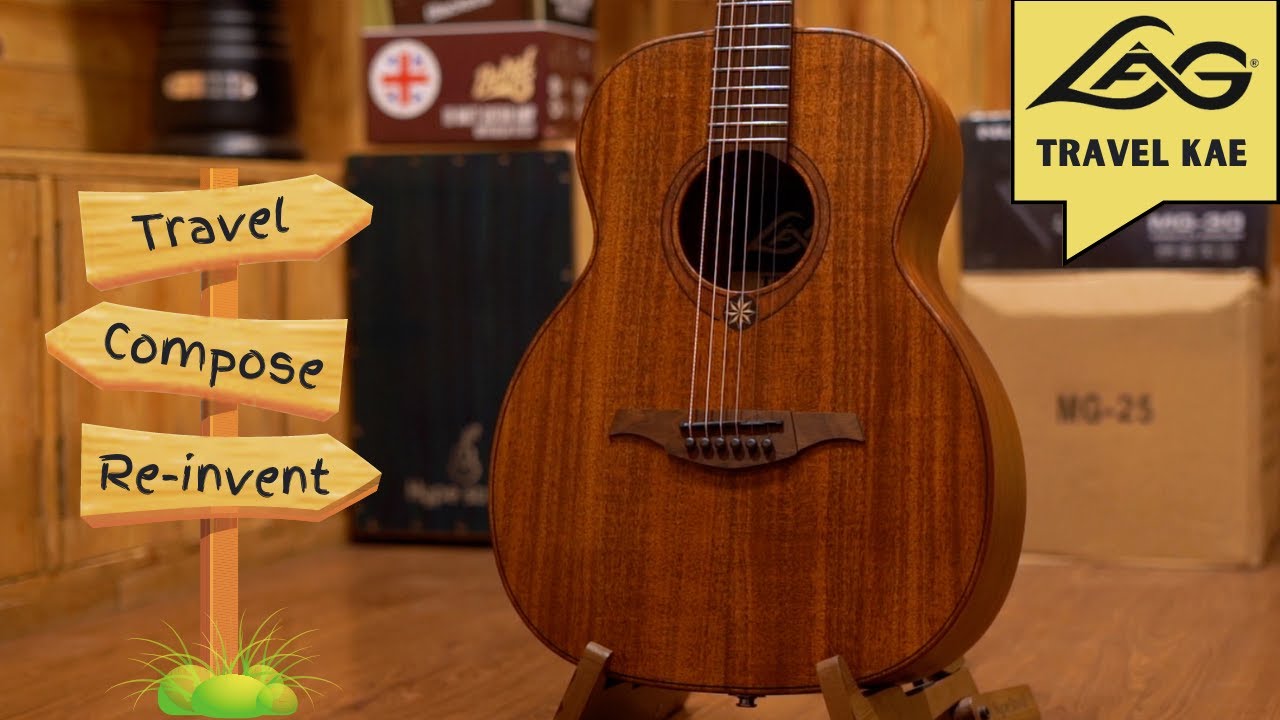The perfect little companion | Lag Travel KAE Electro Acoustic Guitar Review!
