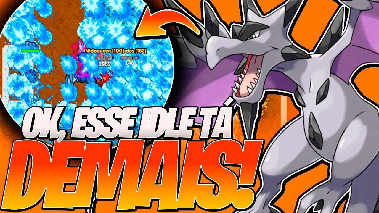 INCR&Iacute;VEIS NOVAS ATUALIZA&Ccedil;&Otilde;ES!😎🔥NOVO IDLE DE POKEMON: POKE IDLE BR COM RMT LIBERADO!!!