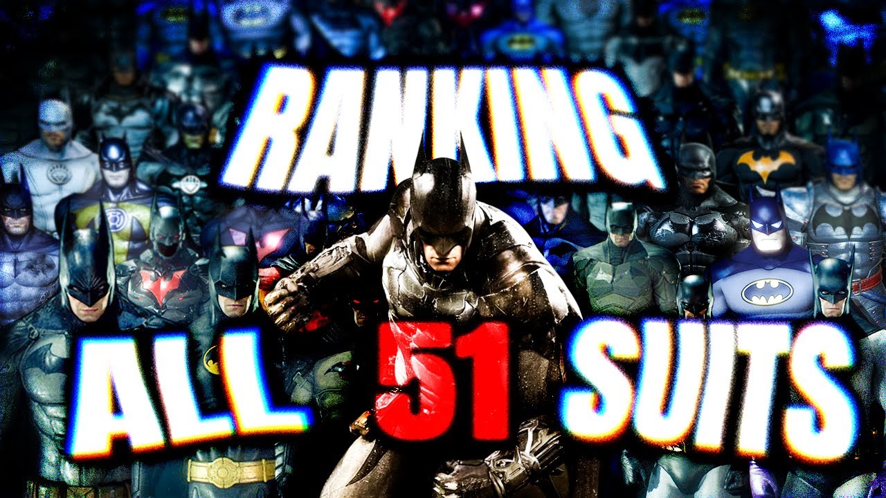 The Definitive Arkham Suit Ranking