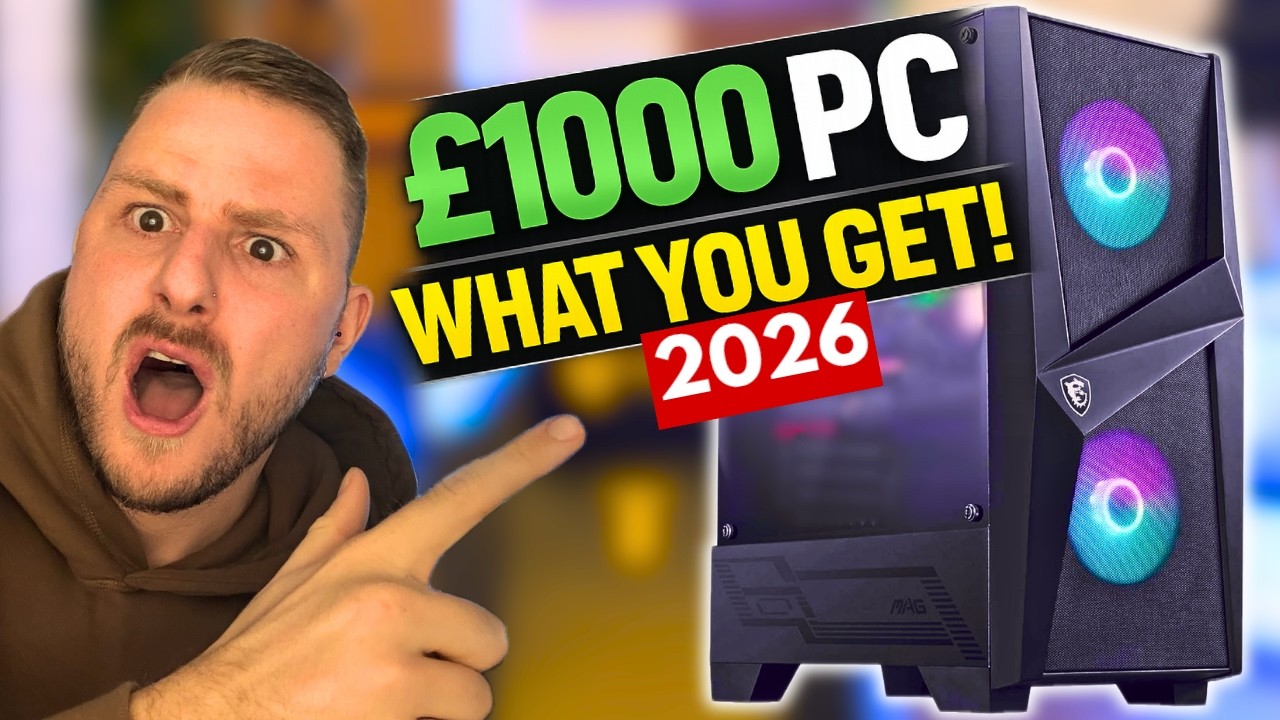 The Best Gaming PC You Can Build for Under £1000