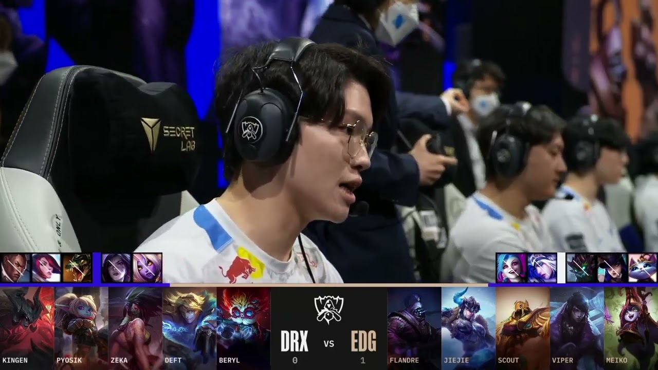 Worlds 2022 - Quarto di Finale #4 | DRX vs EDG (Game 2)