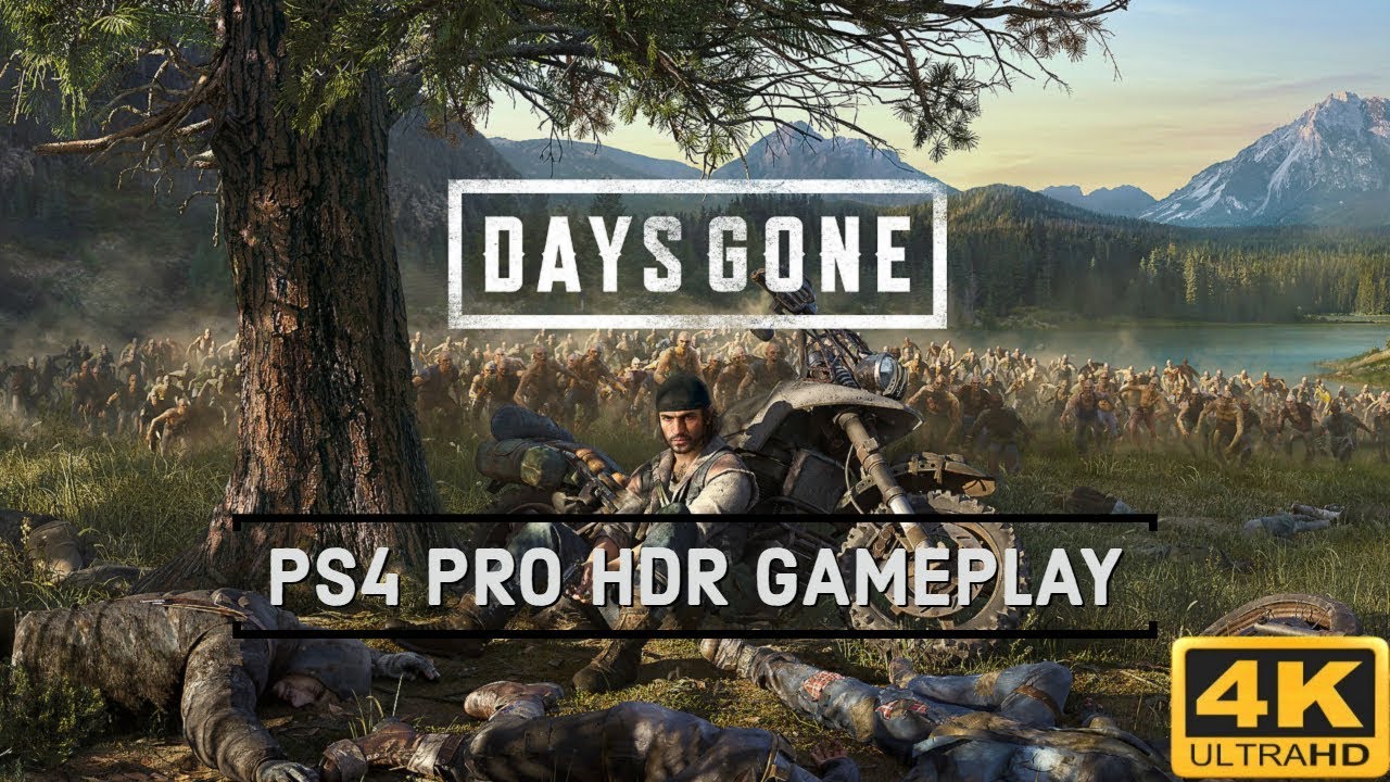 Геймплей Days Gone для PS4 Pro [4K HDR]