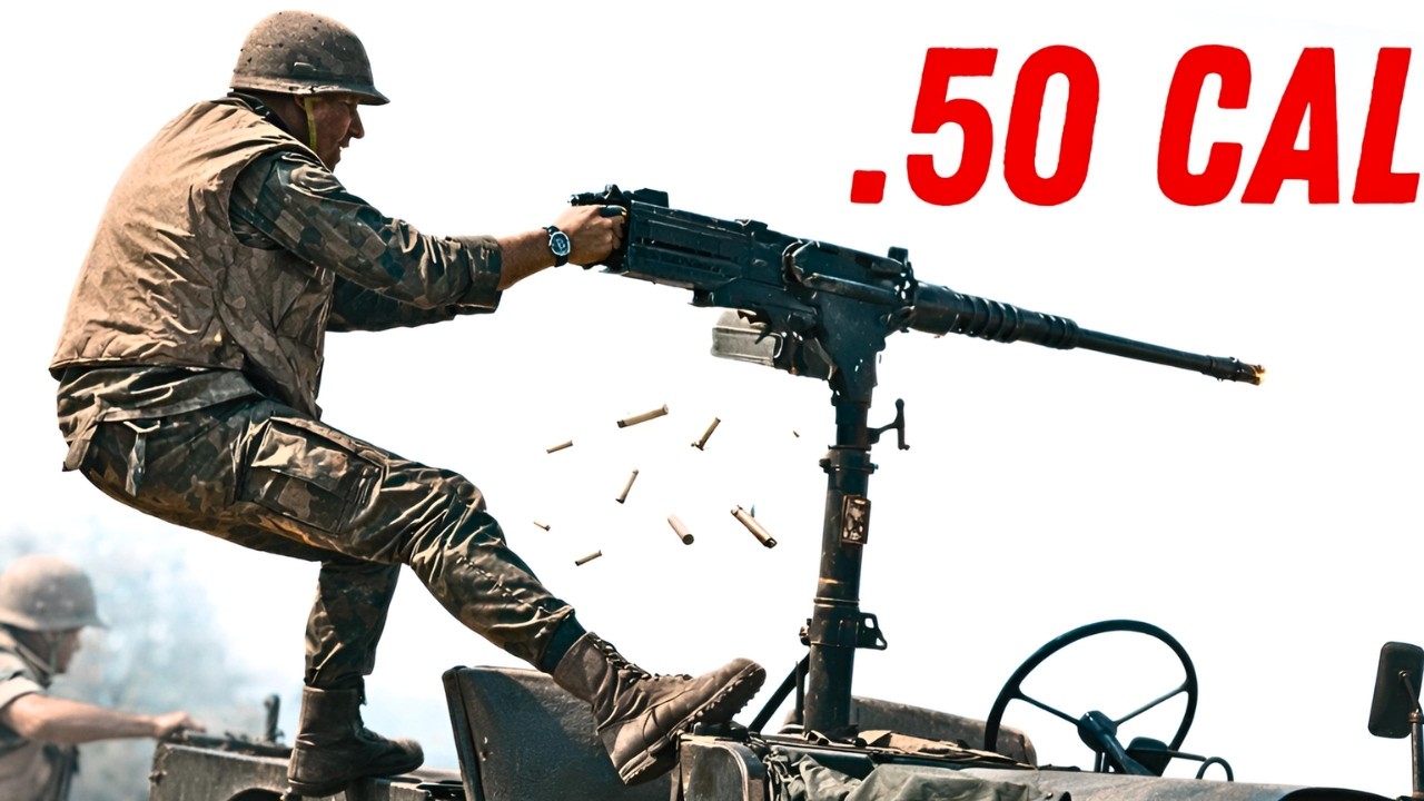 The HELL of American M2 Browning .50 Cal