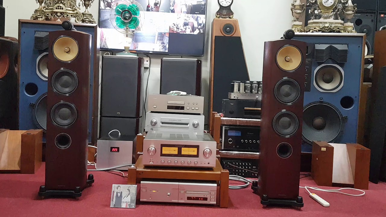 Tes loa.B&W 804 DIAMOND.AM LY LUXMAN 505 UX.DT TRUNG LAN 0975724339
