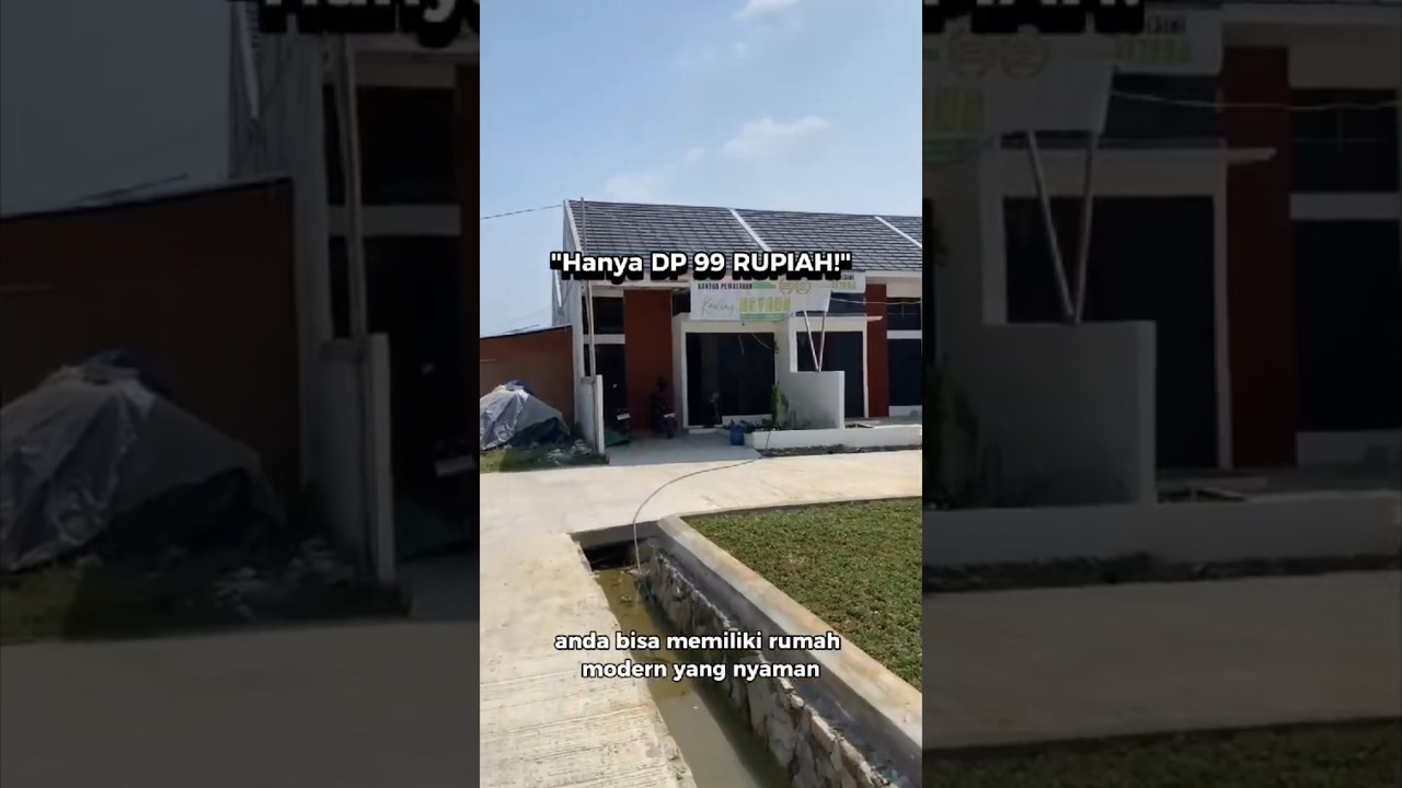 RUMAH SIAP HUNI TANPA DP DENGAN CICILAN 1 JUTAAN DI TARUMAJAYA