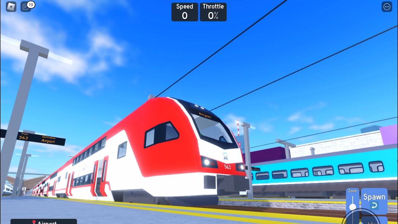 Trains: Canyon | Roblox | (Atlantic) [Los Fernando-Airport]
