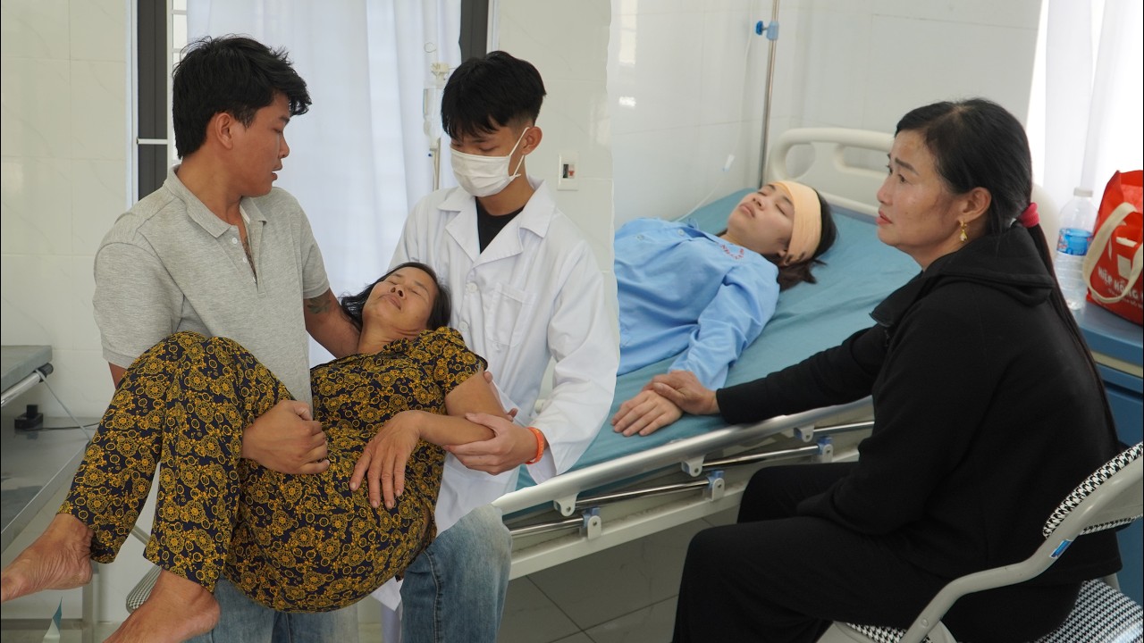 While the surgery was underway, her mother-in-law unexpectedly appeared and confronted the young man