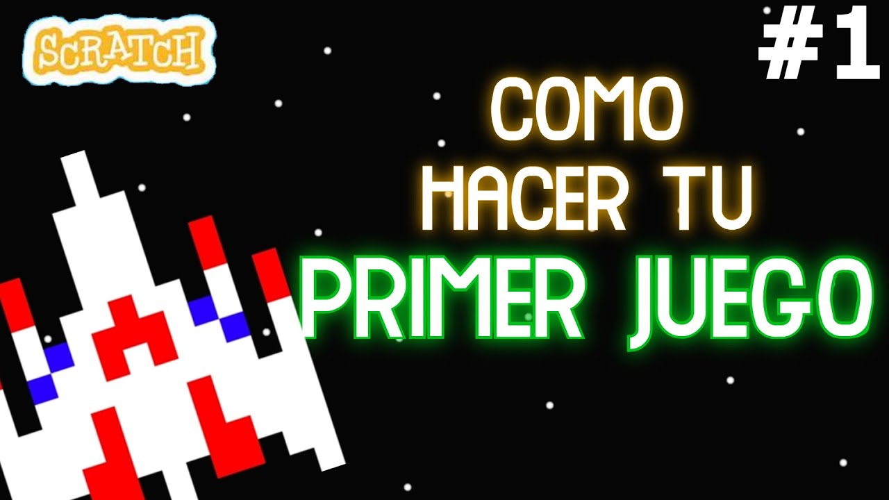 CREA TU PRIMER VIDEOJUEGO EN MENOS DE 15 MINUTOS! - Juegos de Naves #1