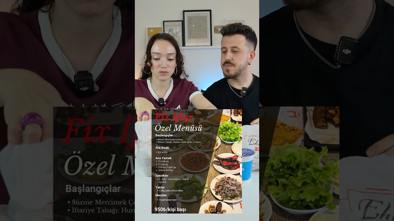 EN UCUZ VS EN PAHALI İFTAR MEN&Uuml;LERİ