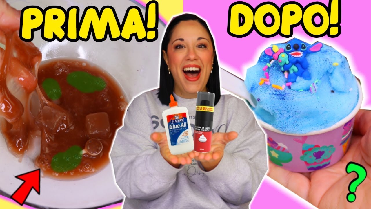MODIFICO SLIME VECCHI di 5 ANNI! *Slime makeover* iolanda sweets