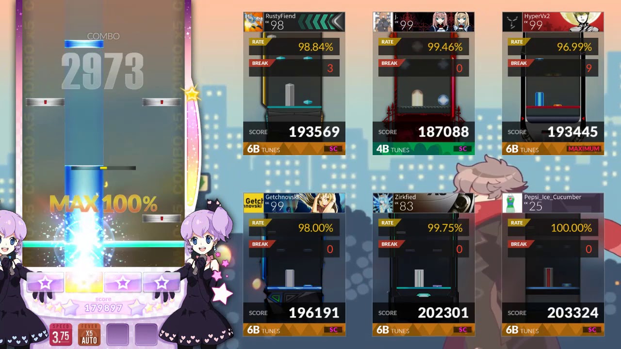 DJMAX RESPECT / V : Miles : Multiplayer