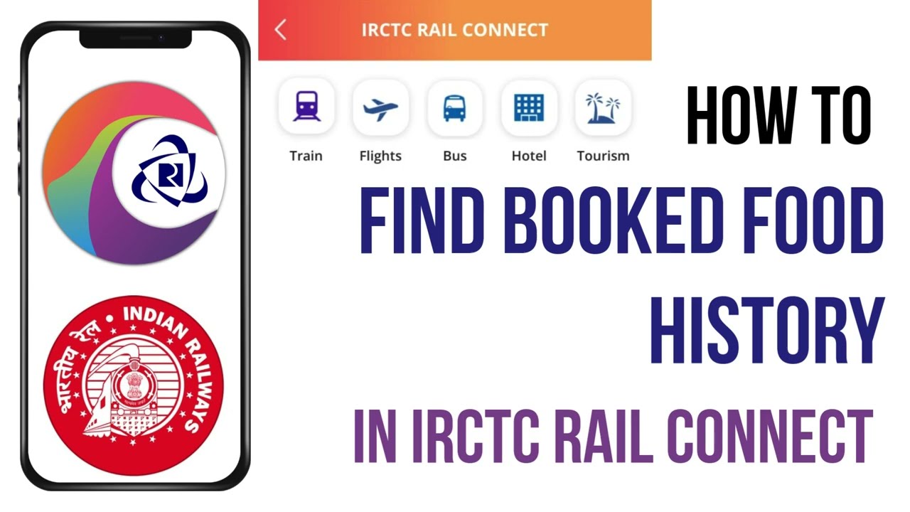 How to Find Your Food Booking History in the IRCTC App! Track Your eCatering Orders in 2025.