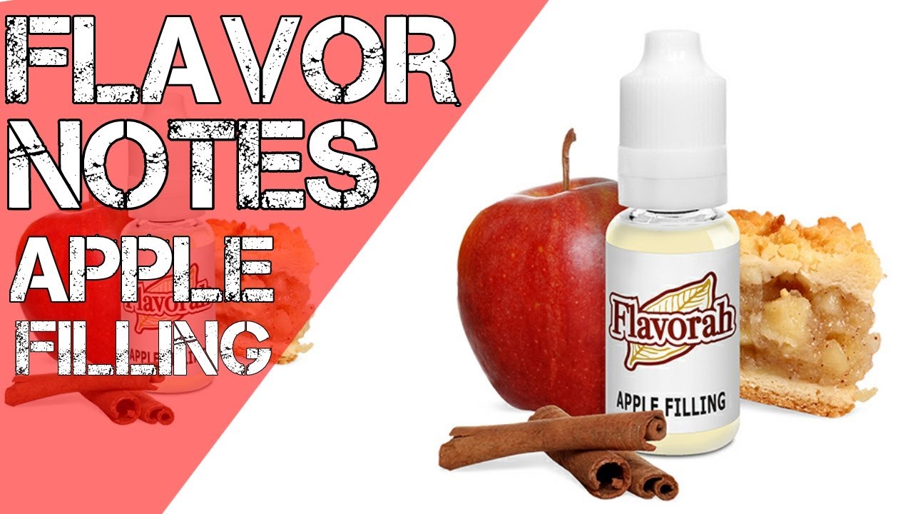 DIY E-Liquid Flavor Notes Flavorah Apple Filling