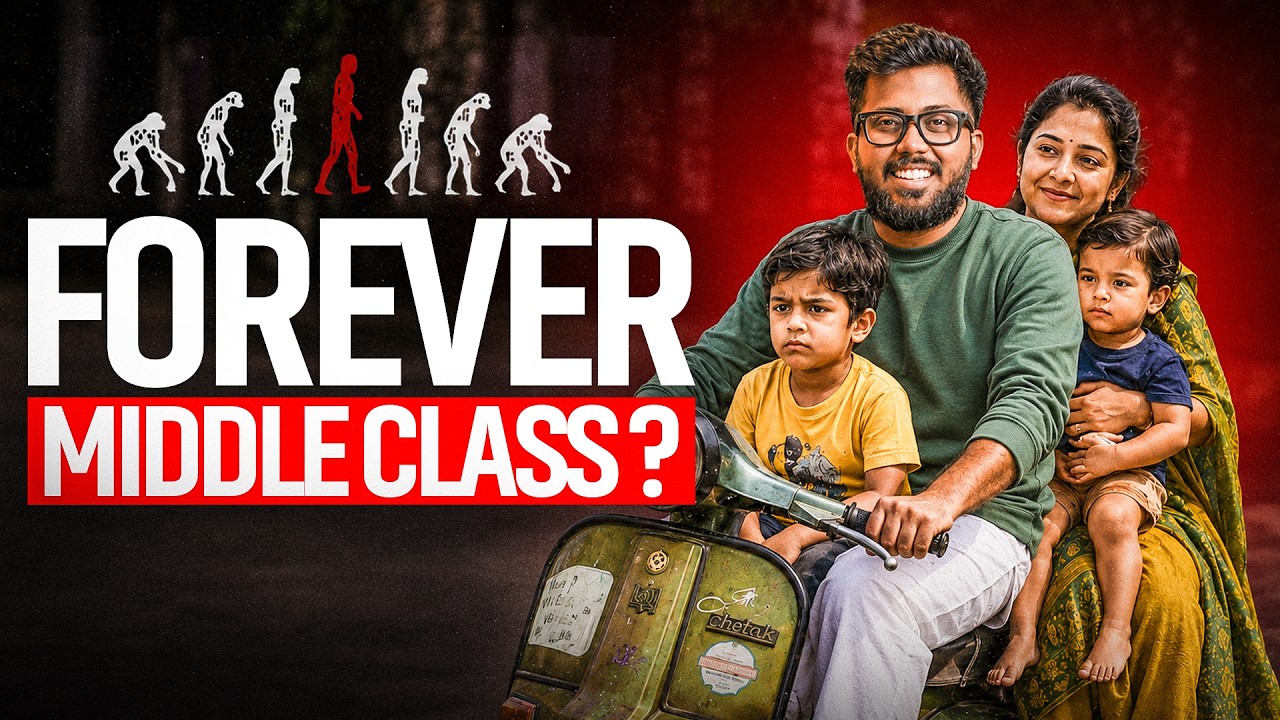 Why 90% of Indians Stay Forever Middle Class