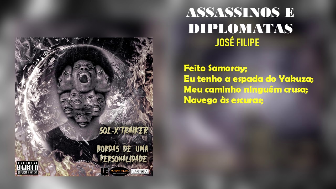 Sol-X'traiker - Assassinos & Diplomatas Ft. Projeto Diáspora | Prod. Mente Criativa (Áudio Oficial)