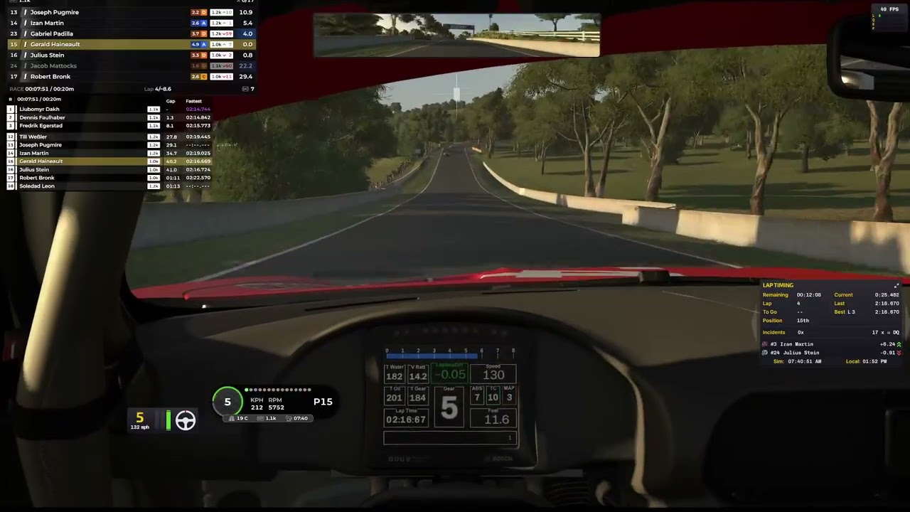 iracing mount panorama circuit gt4 fixed