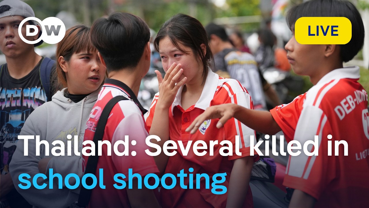 Deadly school shooting shocks Thailand | DW News