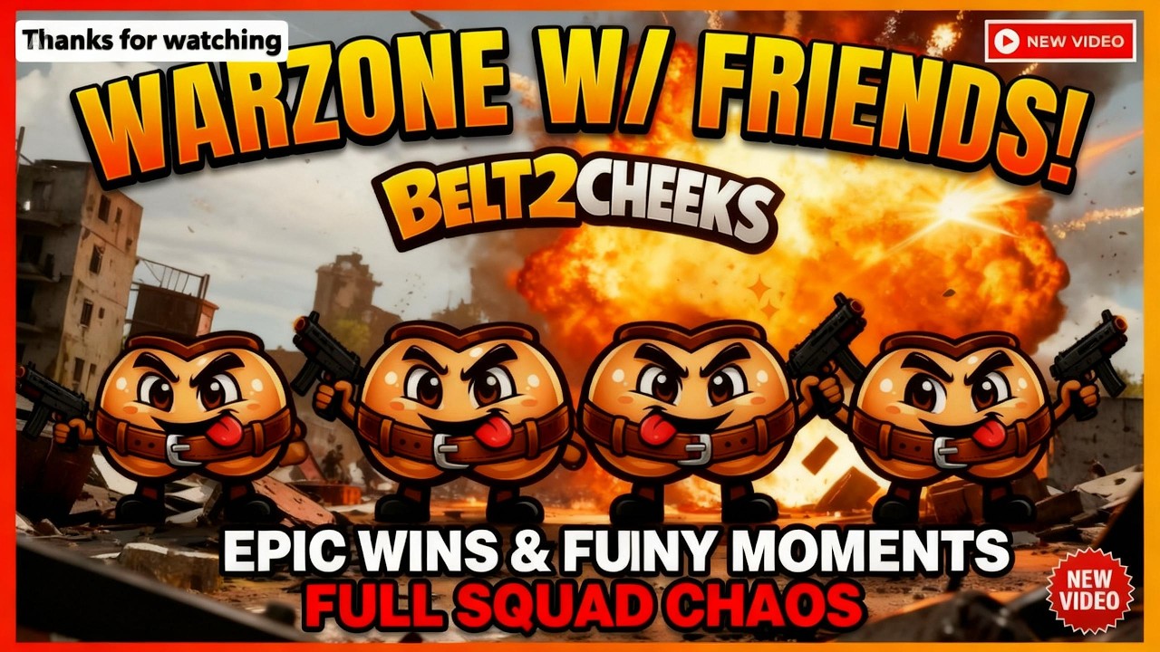 Warzone Except My Friends Just Trigger Me Nonstop
