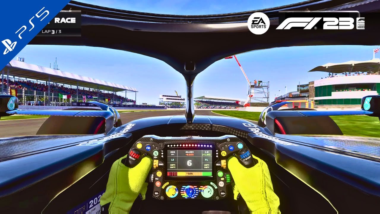 Lewis Hamilton On Board Mercedes | F1 23 PS5 Gameplay Highlights