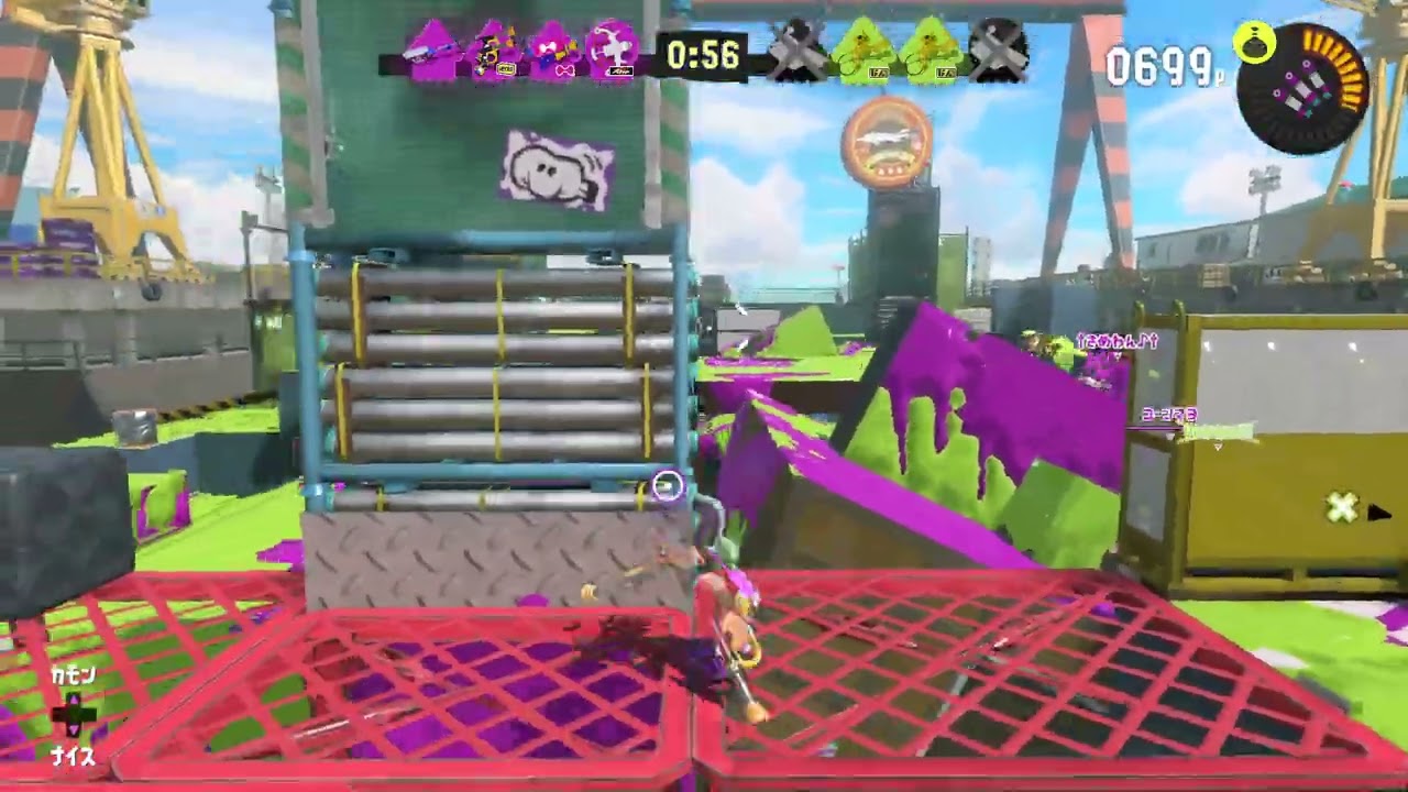 【スプラトゥーン３】ナワバリバトルで練習３月５日【作業用BGM】