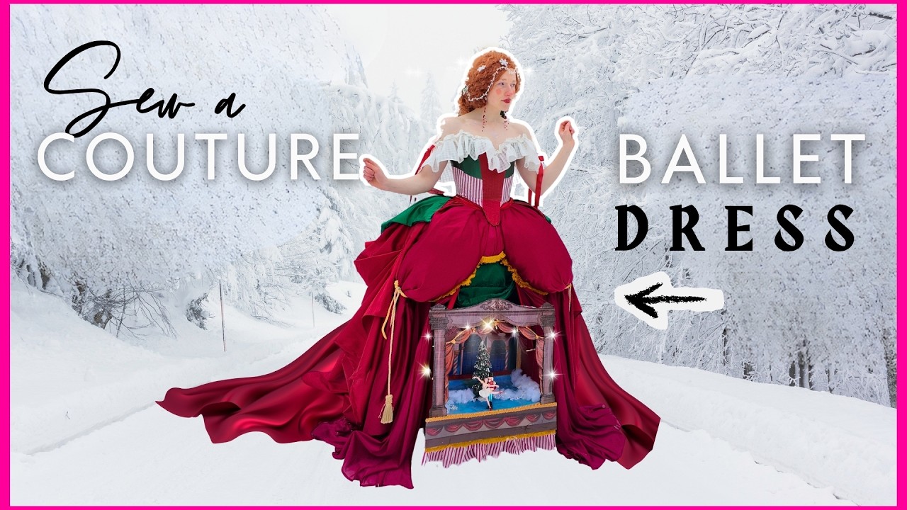 Mother Ginger from the Nutcracker but it's COUTURE ( I made a massive ballet costume in 7 days!)