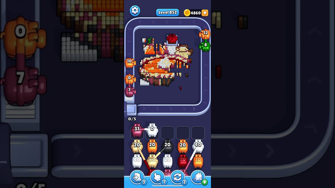 Pixel Flow level 852