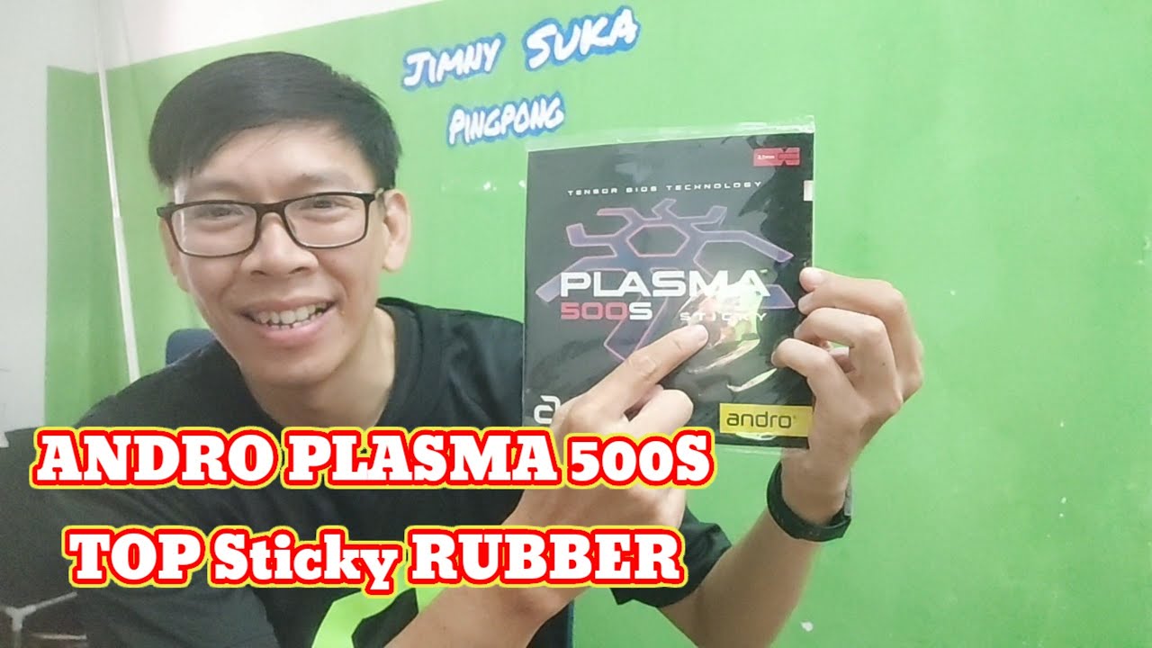 Andro PLASMA 500S | Top Sticky Rubber From Andro