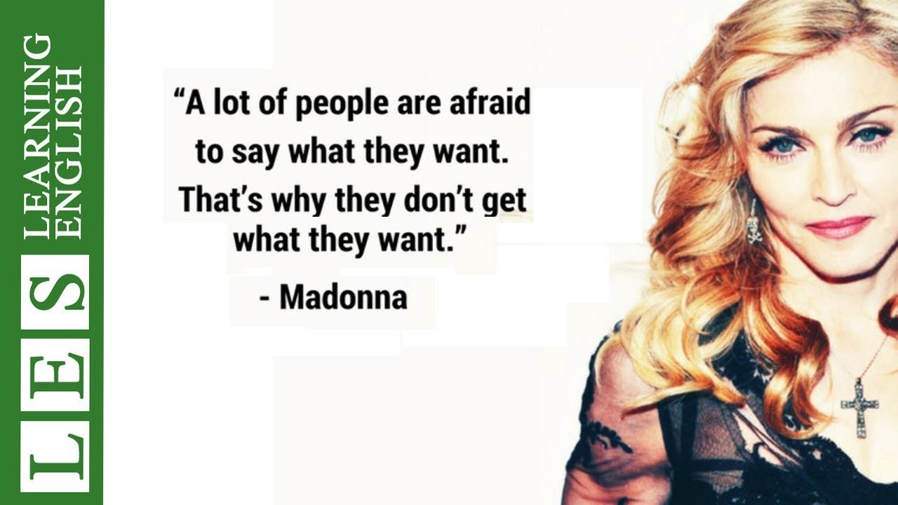 Learn English Through Story ★ Subtitles: Madonna (Level 3 )
