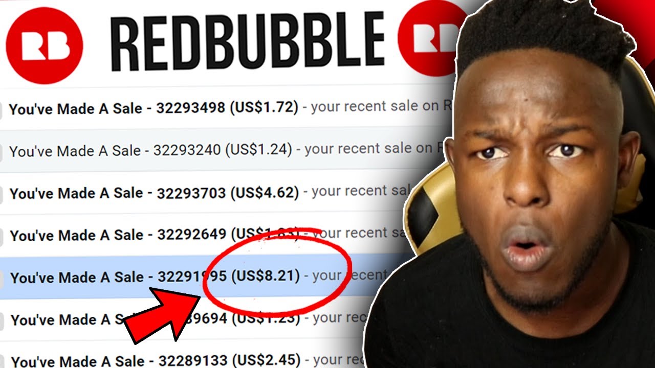 Redbubble Profits | How to make more money on Redbubble - High profit Products Exposed!